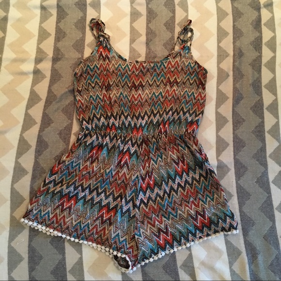 Multi Colored Romper - Picture 2 of 6